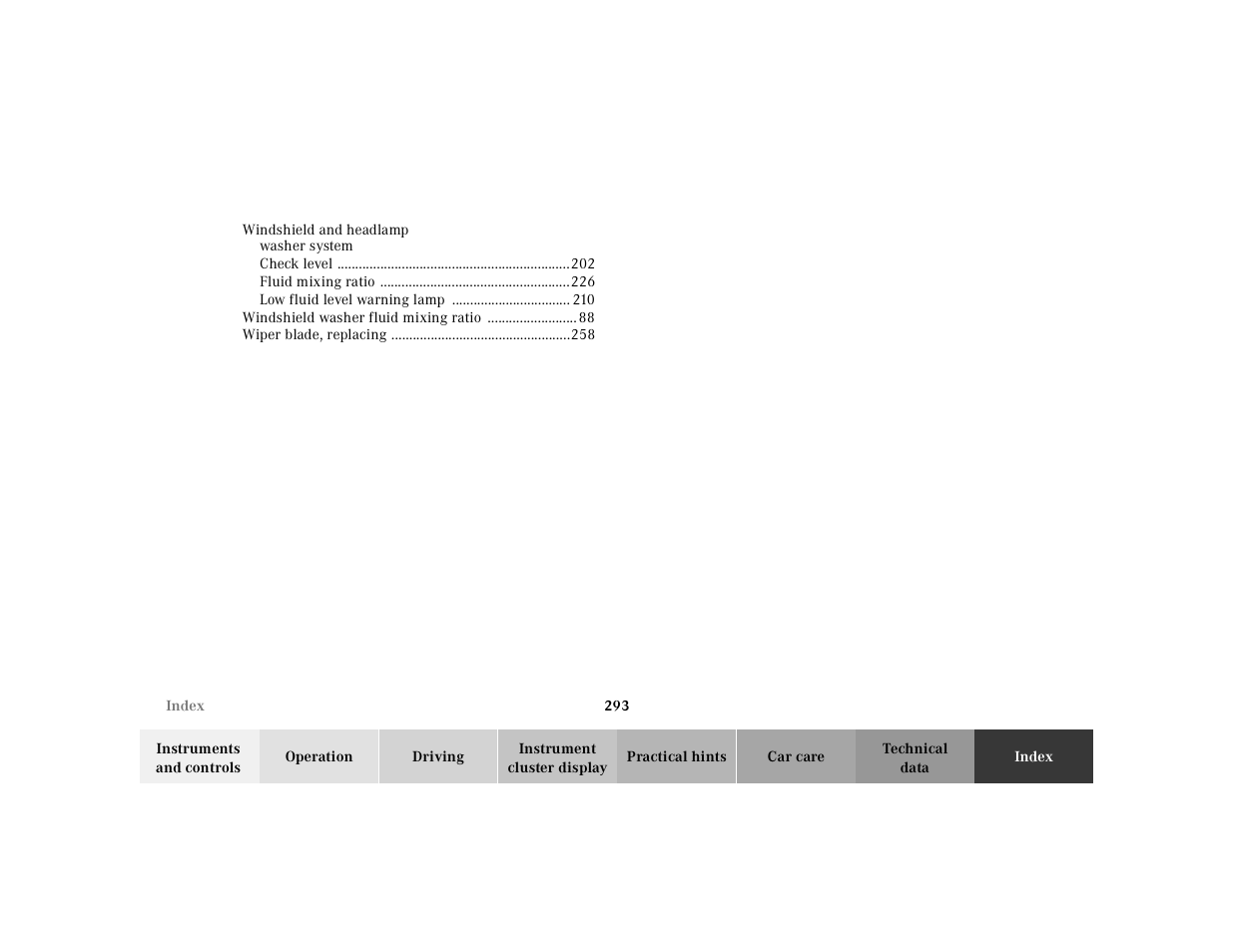 Mercedes-Benz 2002 SL 600 User Manual | Page 297 / 302