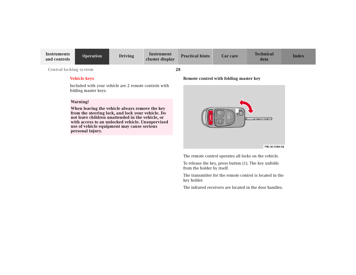 Mercedes-Benz 2002 SL 600 User Manual | Page 32 / 302