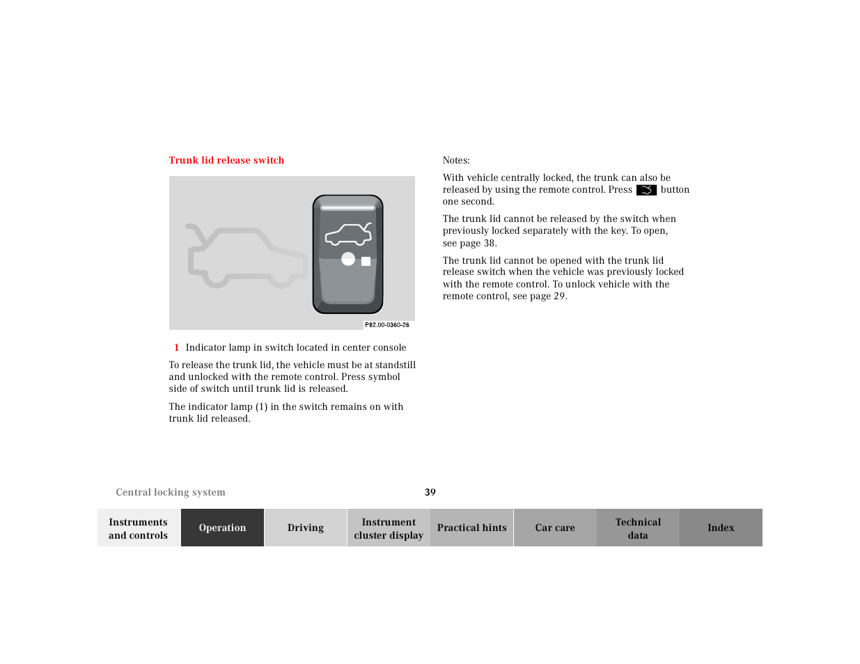 Mercedes-Benz 2002 SL 600 User Manual | Page 43 / 302