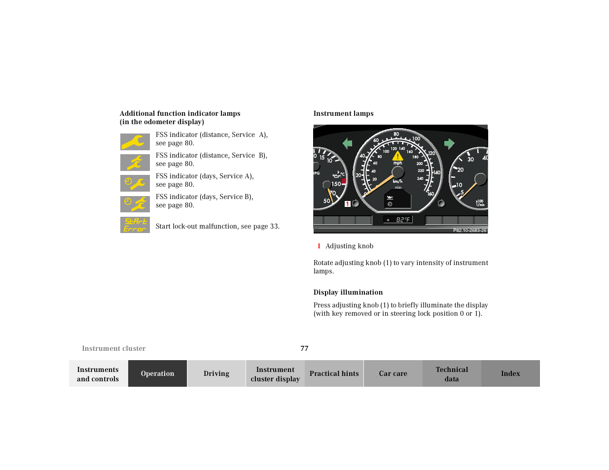 Mercedes-Benz 2002 SL 600 User Manual | Page 81 / 302