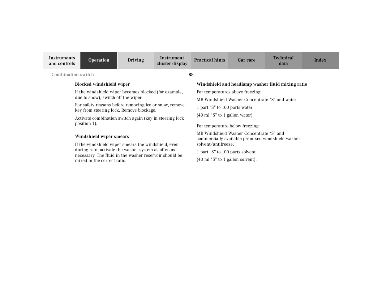 Mercedes-Benz 2002 SL 600 User Manual | Page 92 / 302