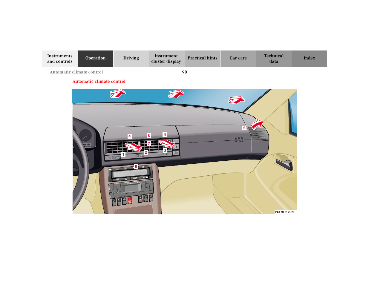 Mercedes-Benz 2002 SL 600 User Manual | Page 94 / 302