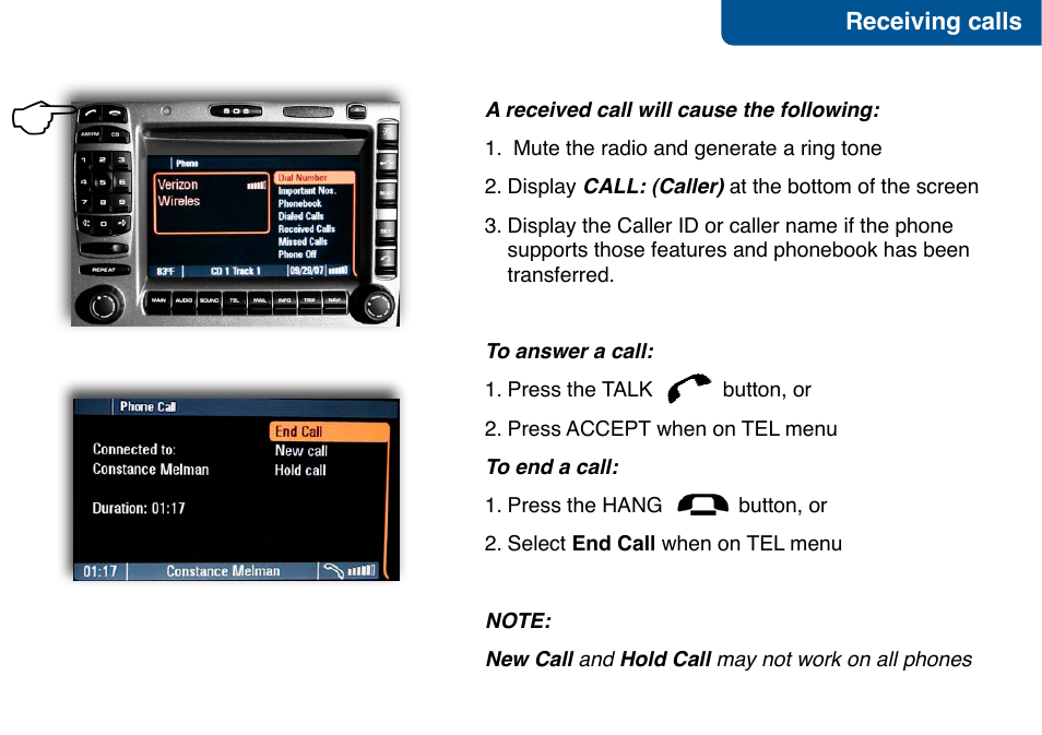 Mercedes-Benz BLUETOOTH PHONE INTEGRATION ECP/M MERCEDES User Manual | Page 5 / 10