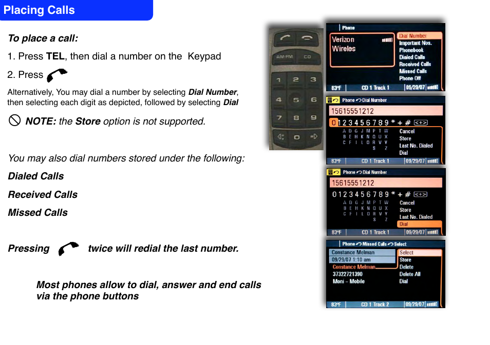 Mercedes-Benz BLUETOOTH PHONE INTEGRATION ECP/M MERCEDES User Manual | Page 6 / 10