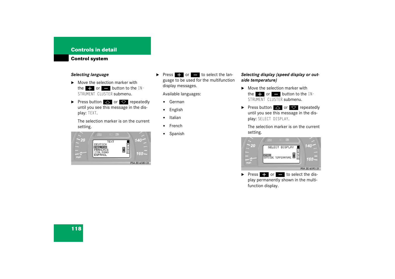 Mercedes-Benz 2003 C-Class Coupe User Manual | Page 118 / 356