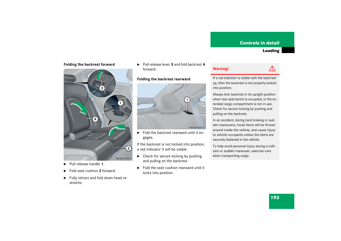 Mercedes-Benz 2003 C-Class Coupe User Manual | Page 193 / 356