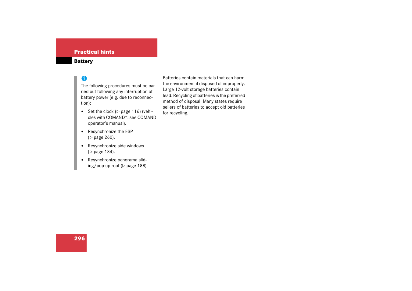 Mercedes-Benz 2003 C-Class Coupe User Manual | Page 296 / 356