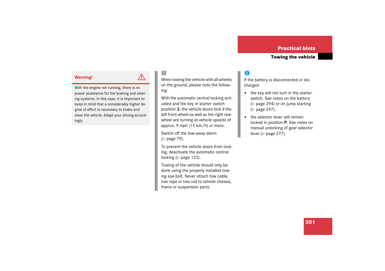 Mercedes-Benz 2003 C-Class Coupe User Manual | Page 301 / 356