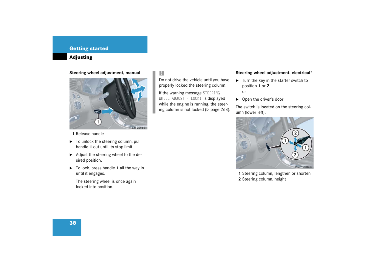 Mercedes-Benz 2003 C-Class Coupe User Manual | Page 38 / 356