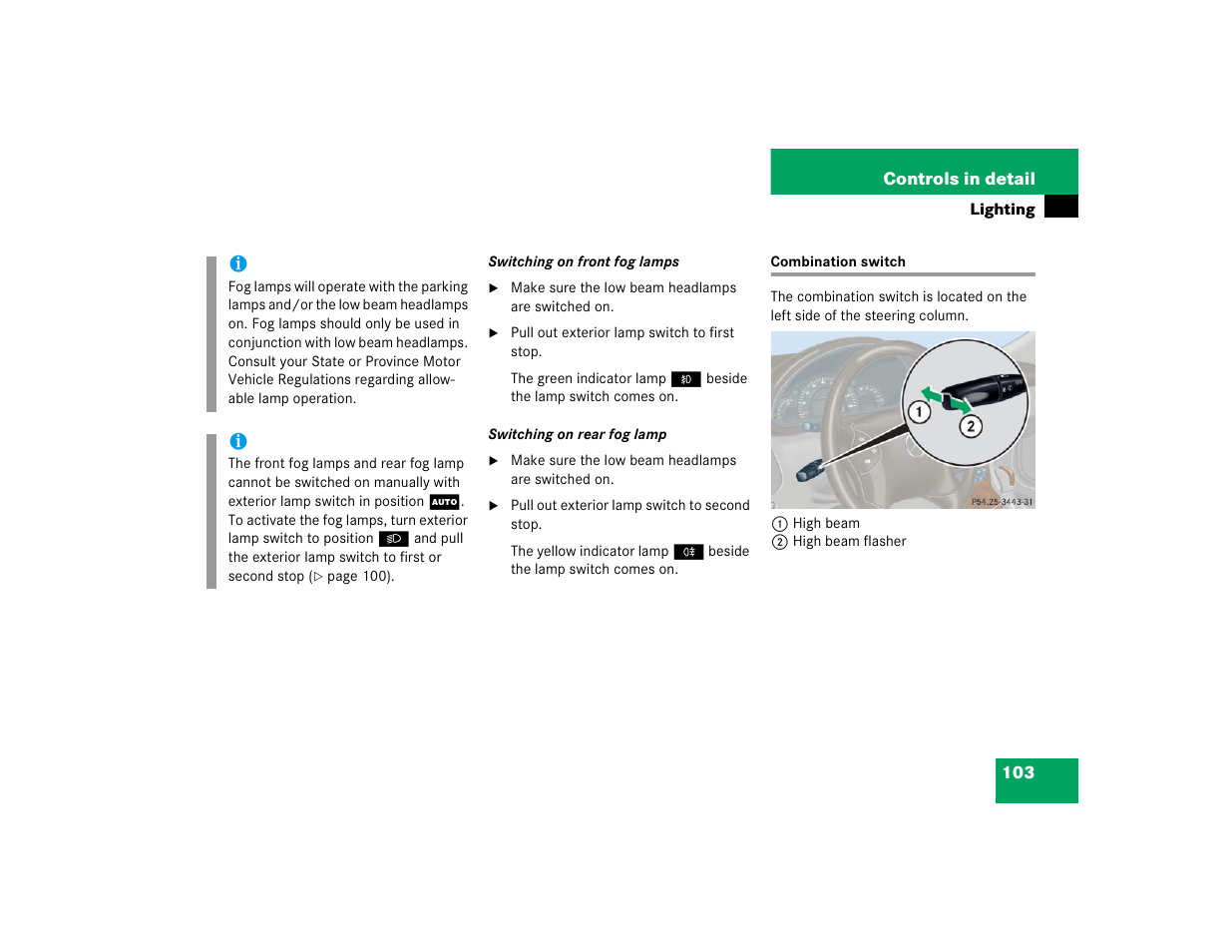 Mercedes-Benz 2004 C-Class Wagon User Manual | Page 103 / 400