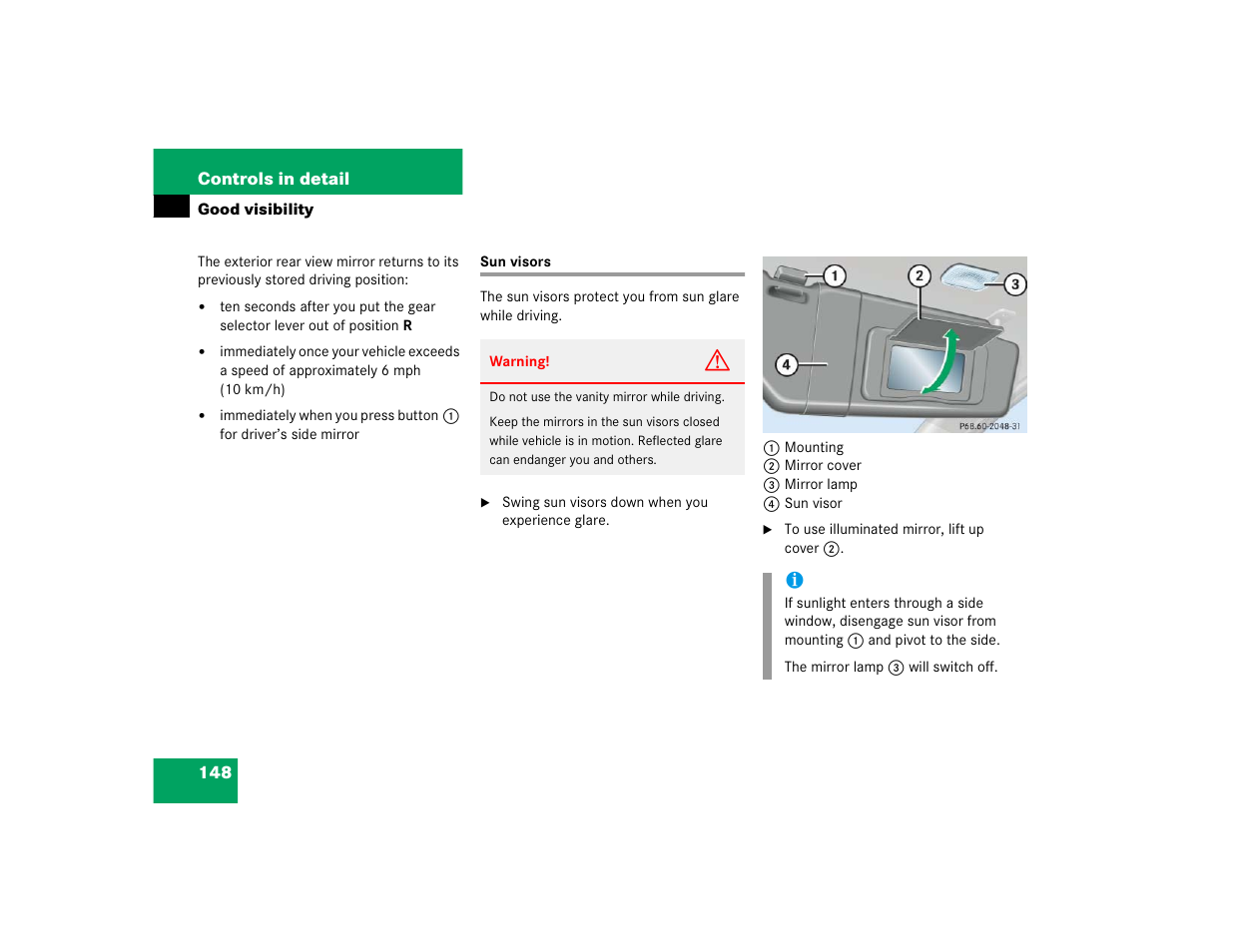 Mercedes-Benz 2004 C-Class Wagon User Manual | Page 148 / 400