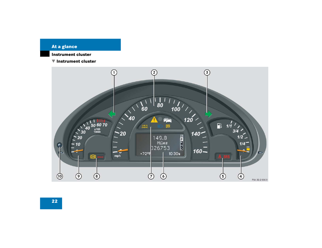 Mercedes-Benz 2004 C-Class Wagon User Manual | Page 22 / 400
