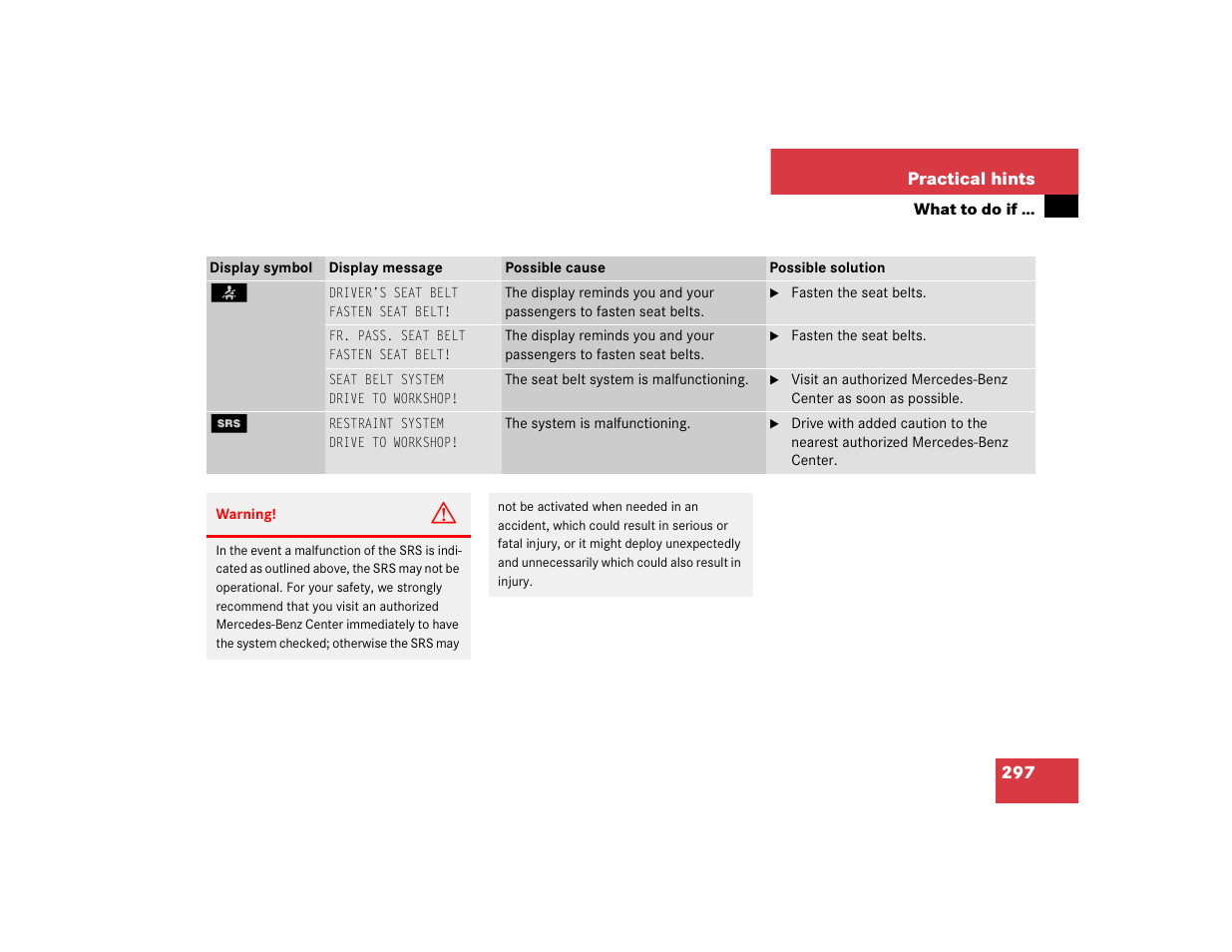 Mercedes-Benz 2004 C-Class Wagon User Manual | Page 297 / 400