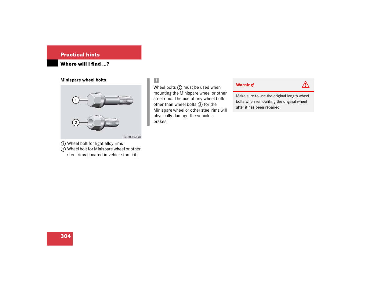 Mercedes-Benz 2004 C-Class Wagon User Manual | Page 304 / 400