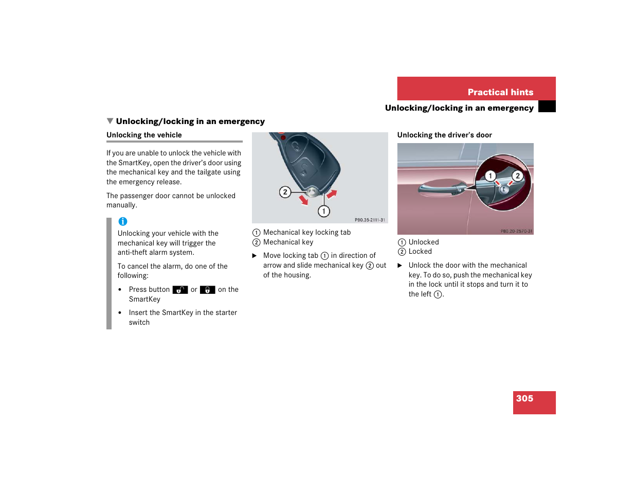 Mercedes-Benz 2004 C-Class Wagon User Manual | Page 305 / 400