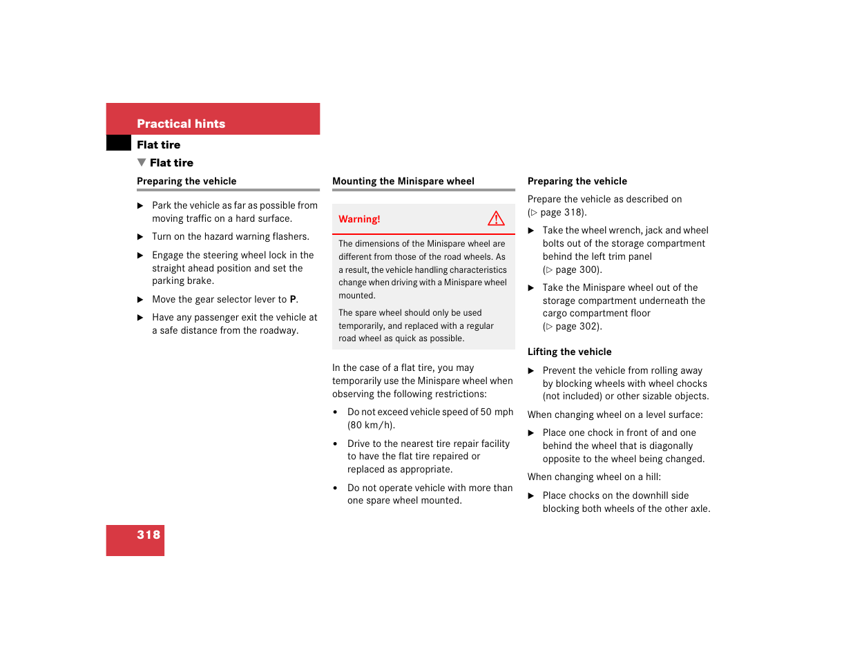 Mercedes-Benz 2004 C-Class Wagon User Manual | Page 318 / 400