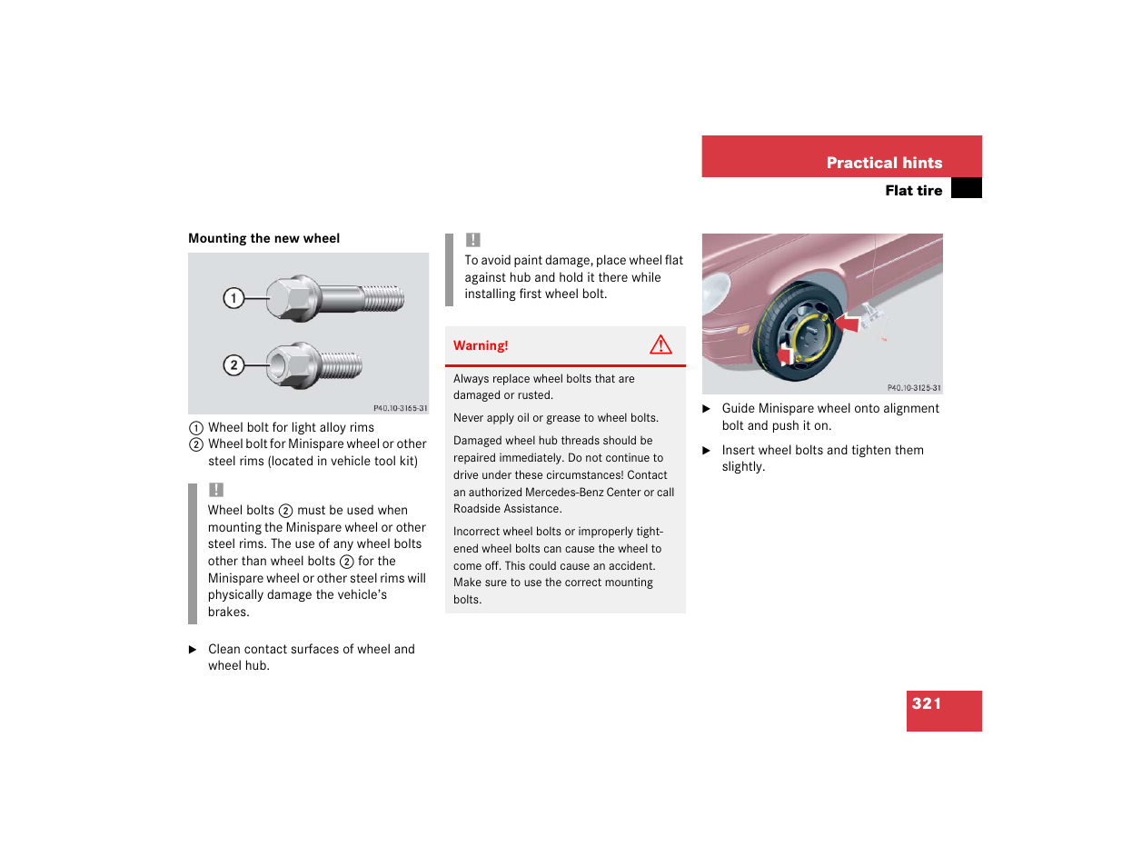 Mercedes-Benz 2004 C-Class Wagon User Manual | Page 321 / 400