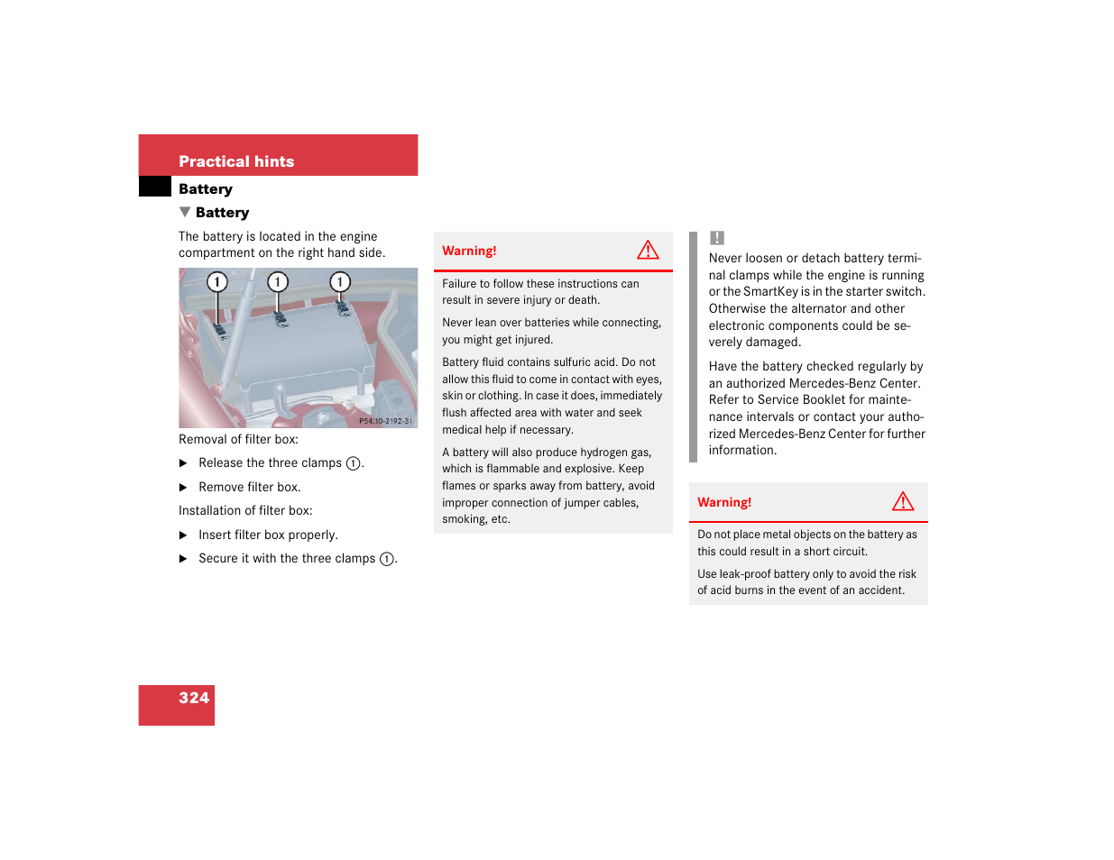 Mercedes-Benz 2004 C-Class Wagon User Manual | Page 324 / 400