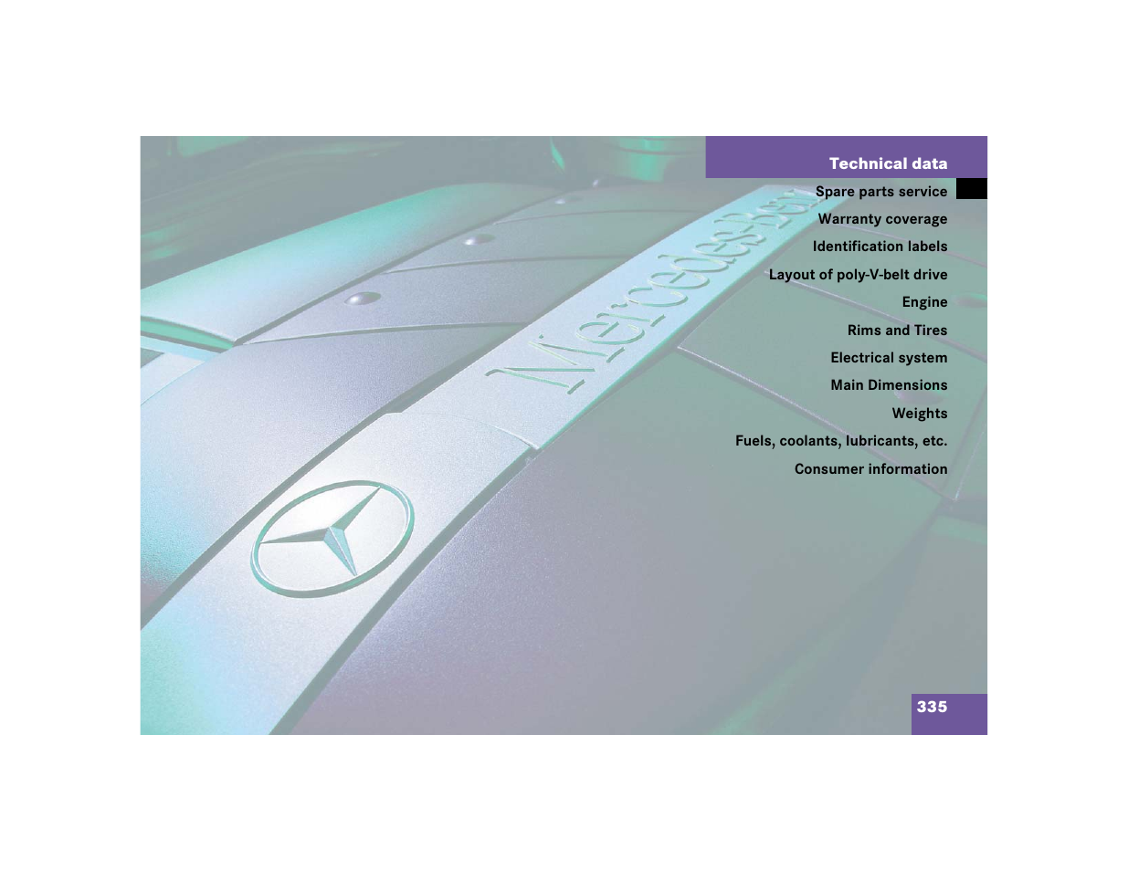Mercedes-Benz 2004 C-Class Wagon User Manual | Page 335 / 400