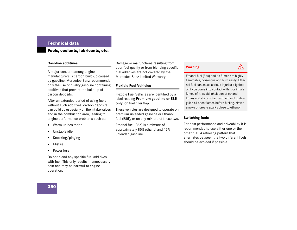 Mercedes-Benz 2004 C-Class Wagon User Manual | Page 350 / 400