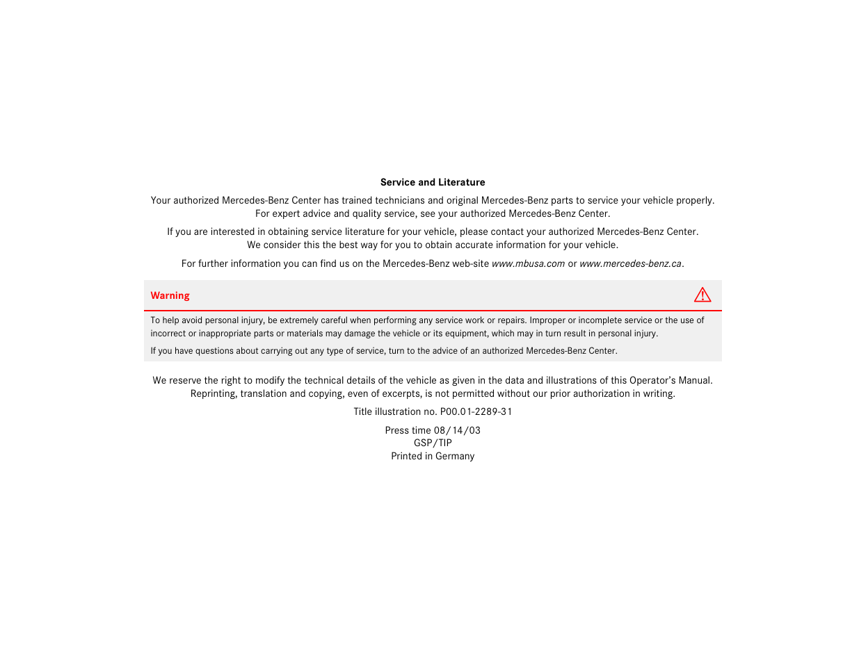 Mercedes-Benz 2004 C-Class Wagon User Manual | Page 399 / 400