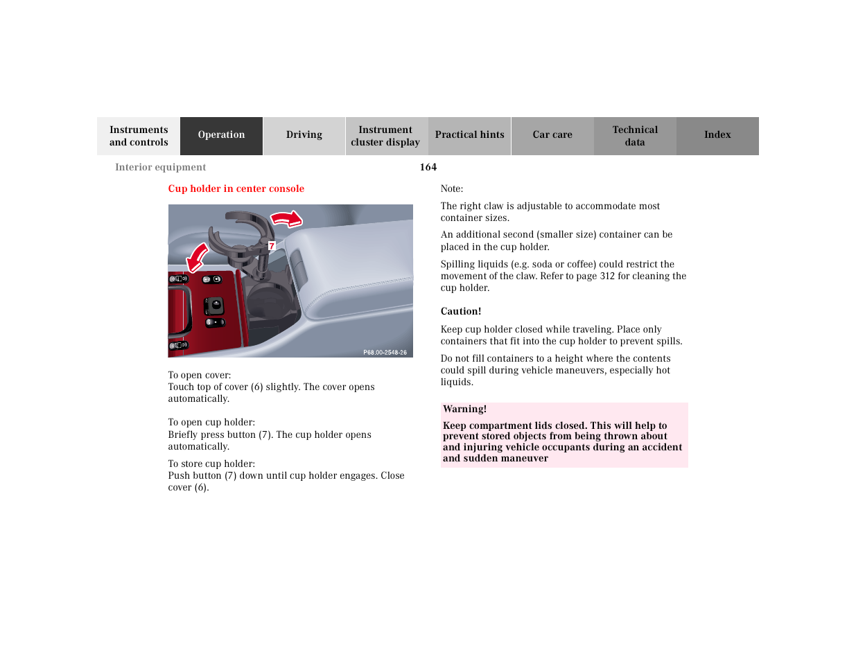 Mercedes-Benz 2001 E -Class Wagon User Manual | Page 167 / 345