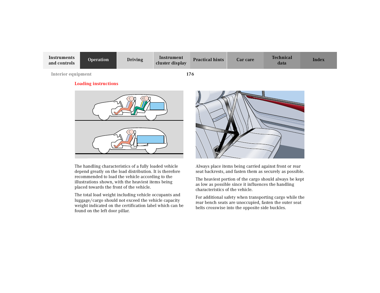 Mercedes-Benz 2001 E -Class Wagon User Manual | Page 179 / 345