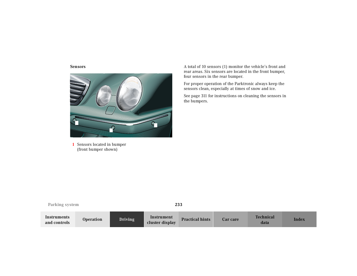 Mercedes-Benz 2001 E -Class Wagon User Manual | Page 236 / 345