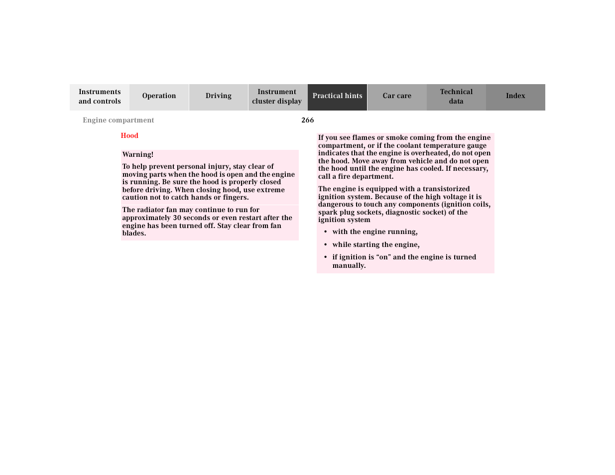 Mercedes-Benz 2001 E -Class Wagon User Manual | Page 269 / 345