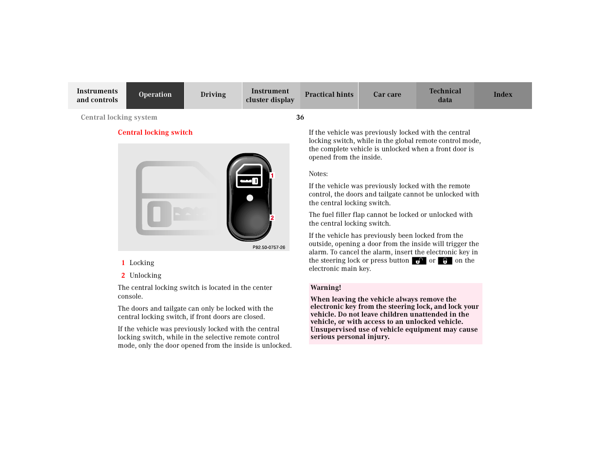 Mercedes-Benz 2001 E -Class Wagon User Manual | Page 39 / 345