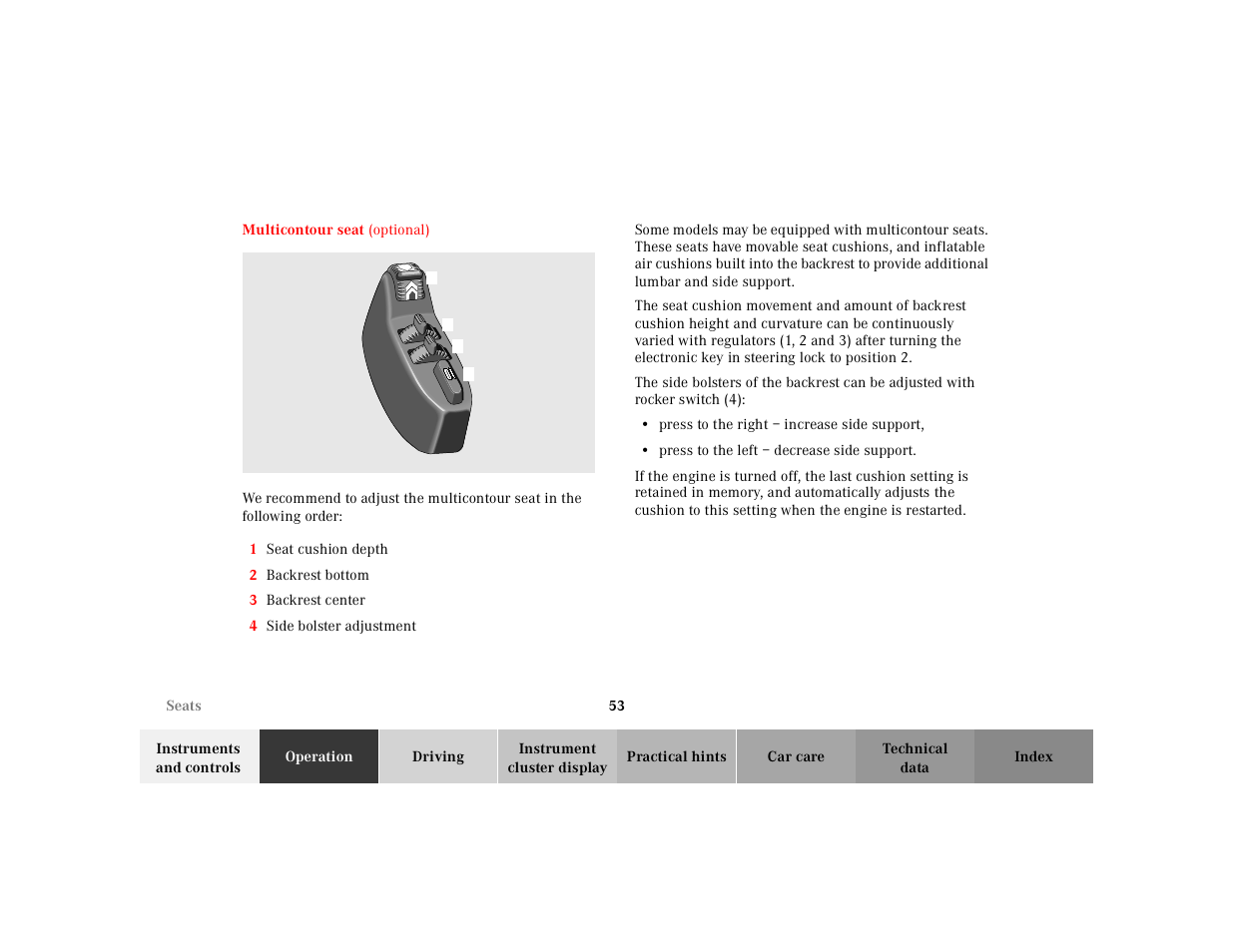 Mercedes-Benz 2001 E -Class Wagon User Manual | Page 56 / 345