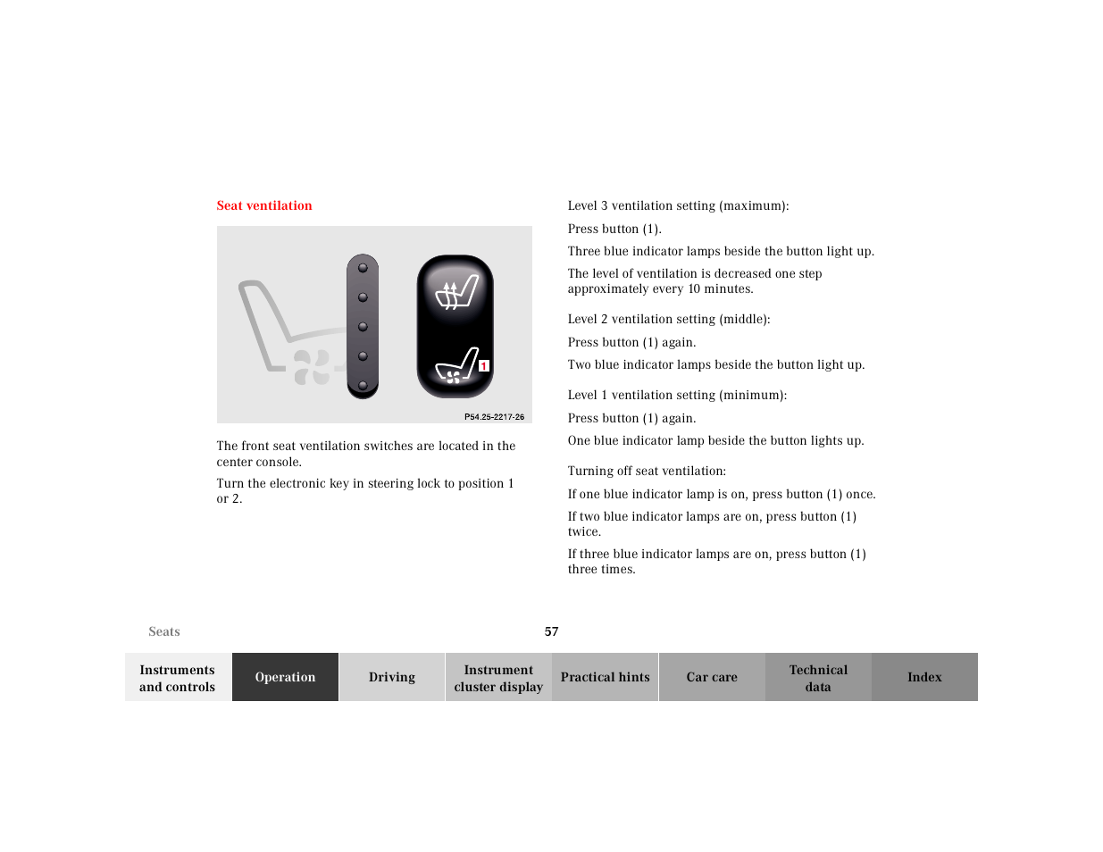 Mercedes-Benz 2001 E -Class Wagon User Manual | Page 60 / 345