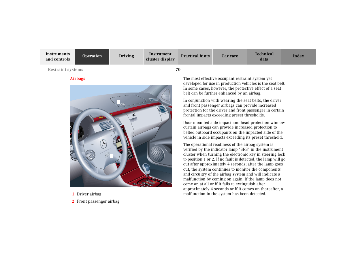 Mercedes-Benz 2001 E -Class Wagon User Manual | Page 73 / 345