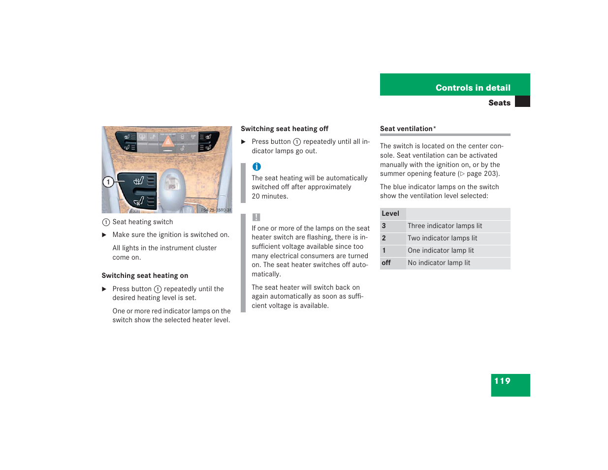 Mercedes-Benz 2004 E 55 AMG User Manual | Page 120 / 451