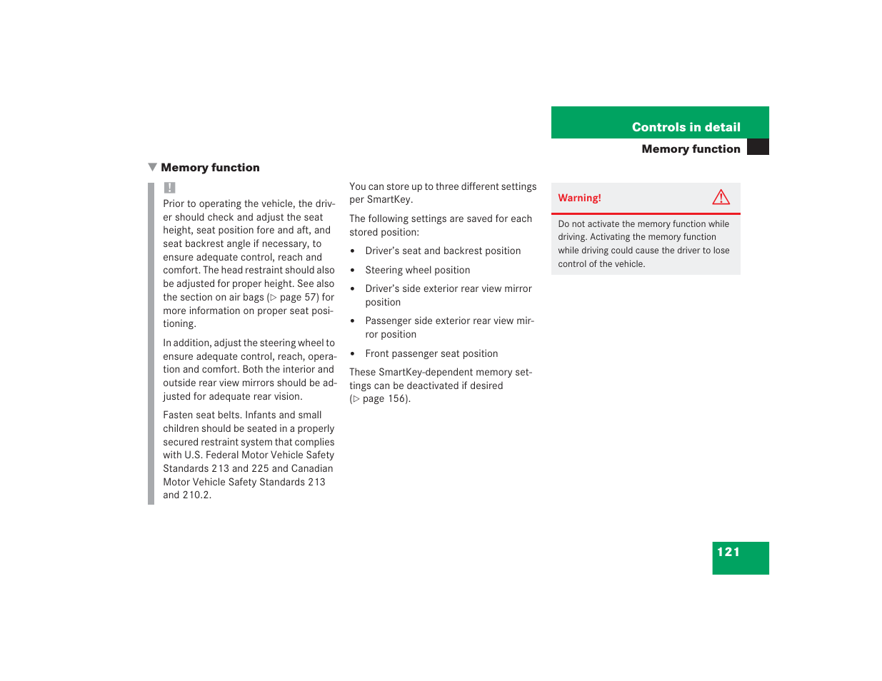 Mercedes-Benz 2004 E 55 AMG User Manual | Page 122 / 451