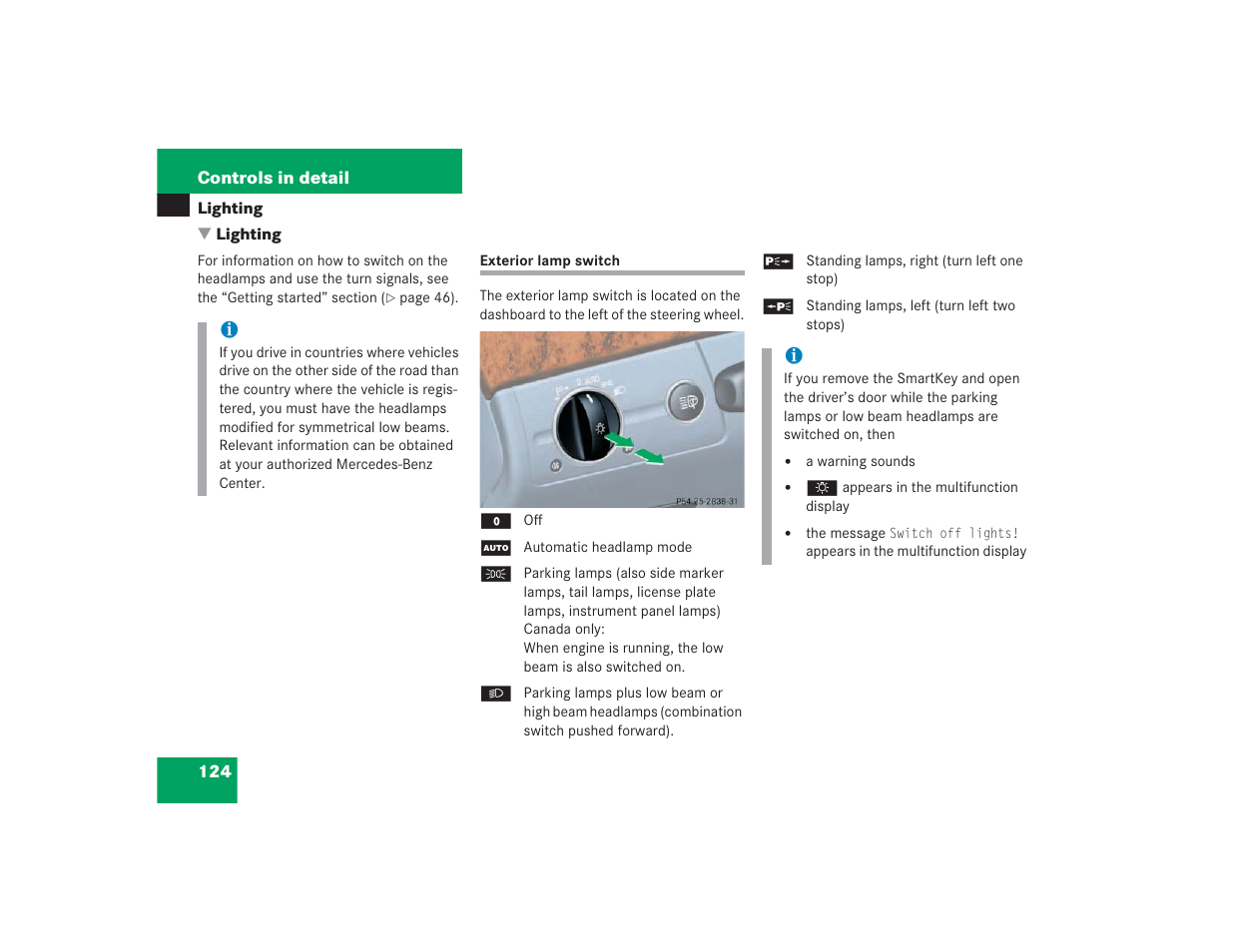 Mercedes-Benz 2004 E 55 AMG User Manual | Page 125 / 451