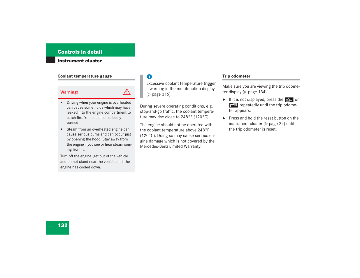 Mercedes-Benz 2004 E 55 AMG User Manual | Page 133 / 451