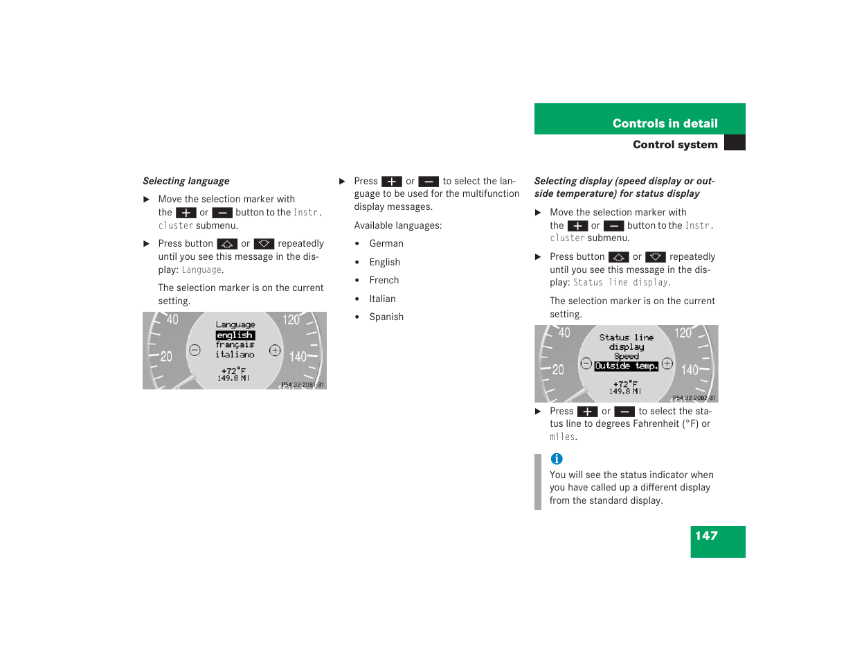 Mercedes-Benz 2004 E 55 AMG User Manual | Page 148 / 451