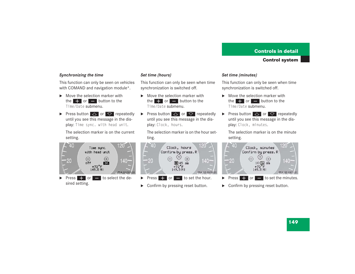 Mercedes-Benz 2004 E 55 AMG User Manual | Page 150 / 451