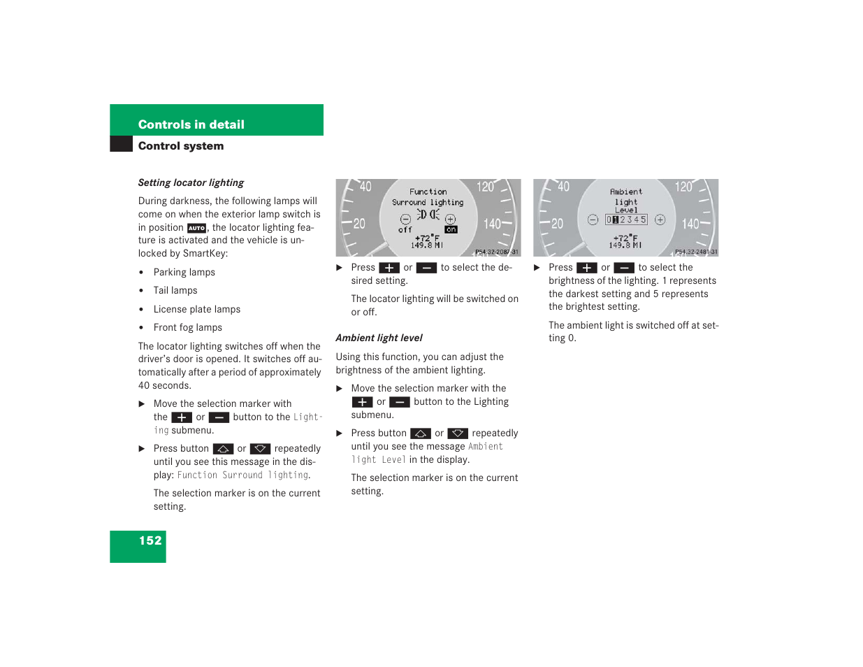 Mercedes-Benz 2004 E 55 AMG User Manual | Page 153 / 451