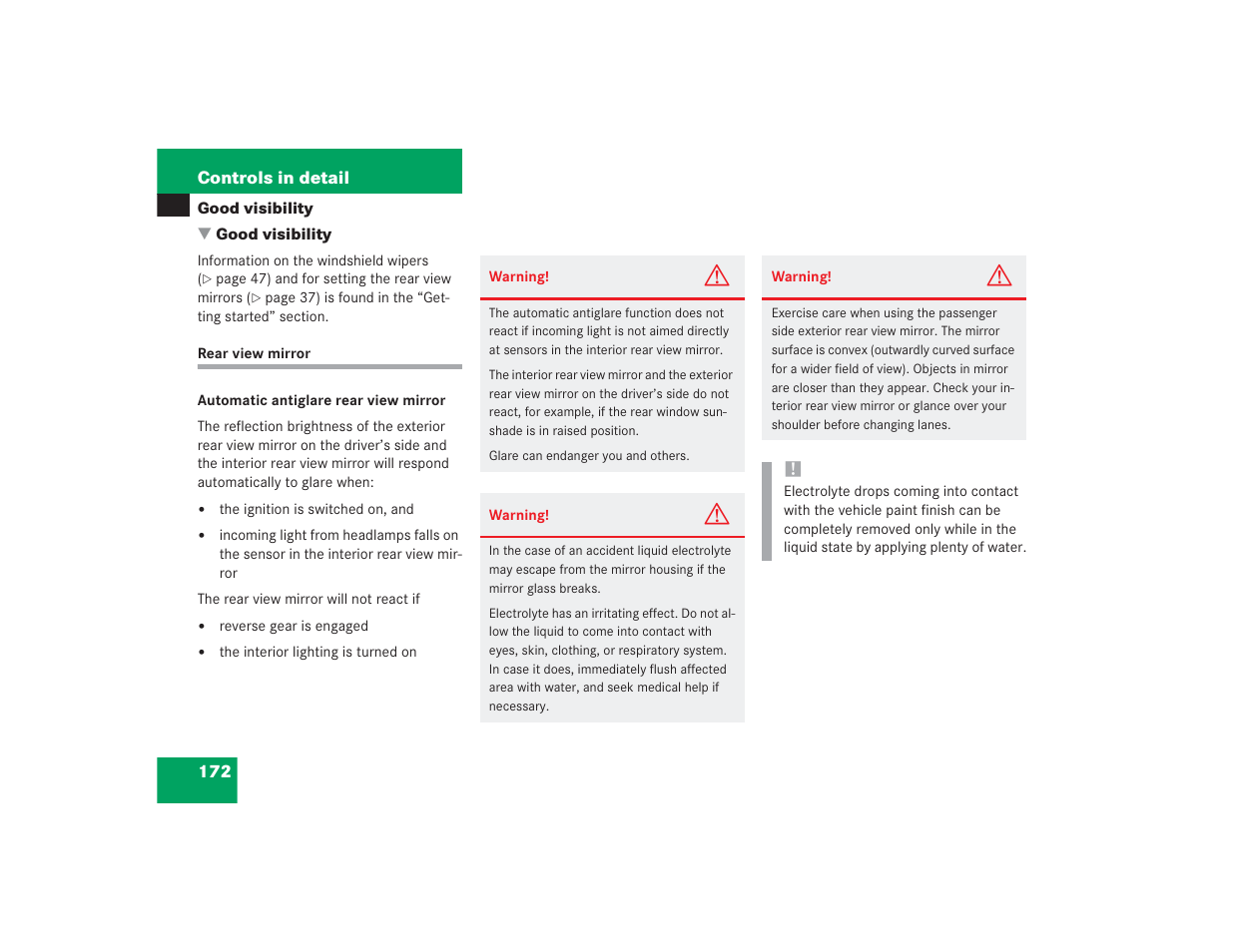 Mercedes-Benz 2004 E 55 AMG User Manual | Page 173 / 451