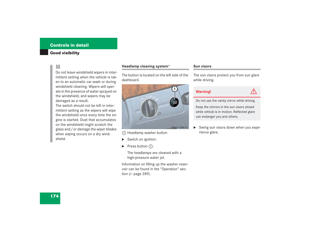 Mercedes-Benz 2004 E 55 AMG User Manual | Page 175 / 451
