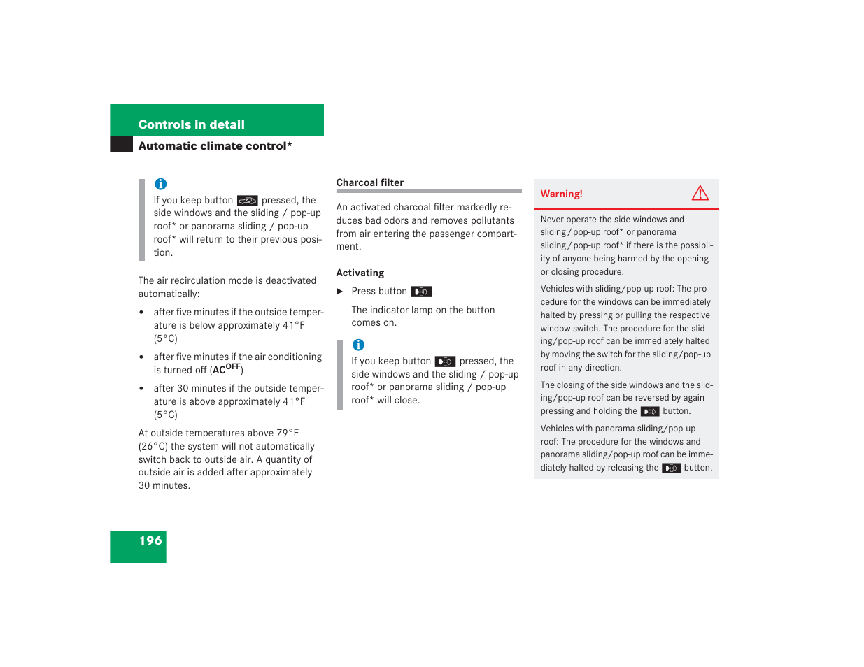 Mercedes-Benz 2004 E 55 AMG User Manual | Page 197 / 451