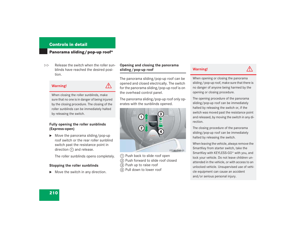 Mercedes-Benz 2004 E 55 AMG User Manual | Page 211 / 451
