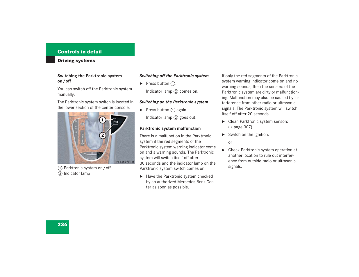 Mercedes-Benz 2004 E 55 AMG User Manual | Page 237 / 451