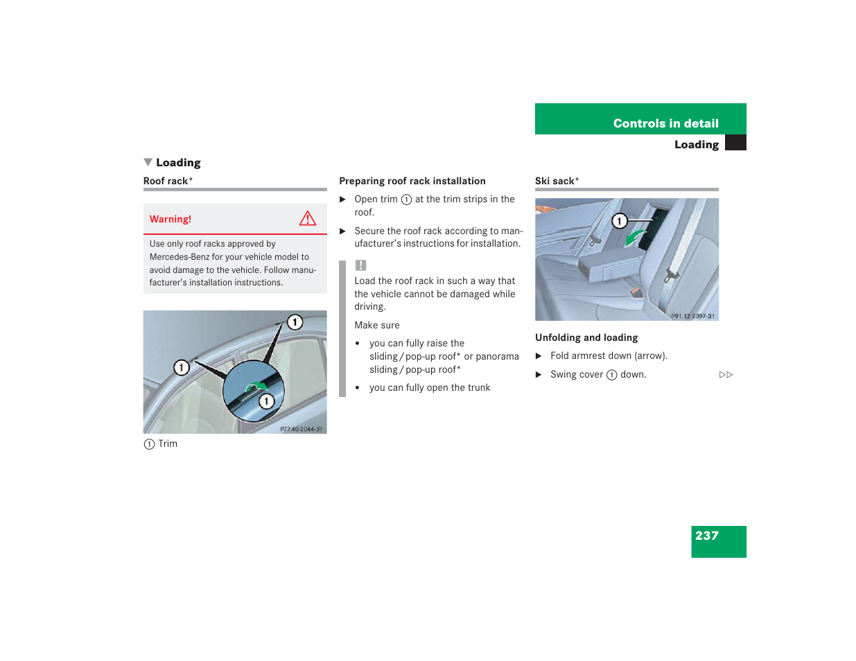 Mercedes-Benz 2004 E 55 AMG User Manual | Page 238 / 451