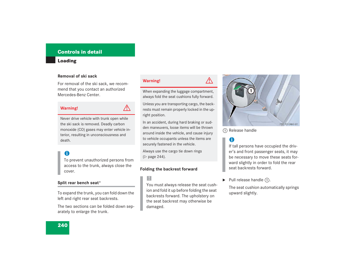 Mercedes-Benz 2004 E 55 AMG User Manual | Page 241 / 451