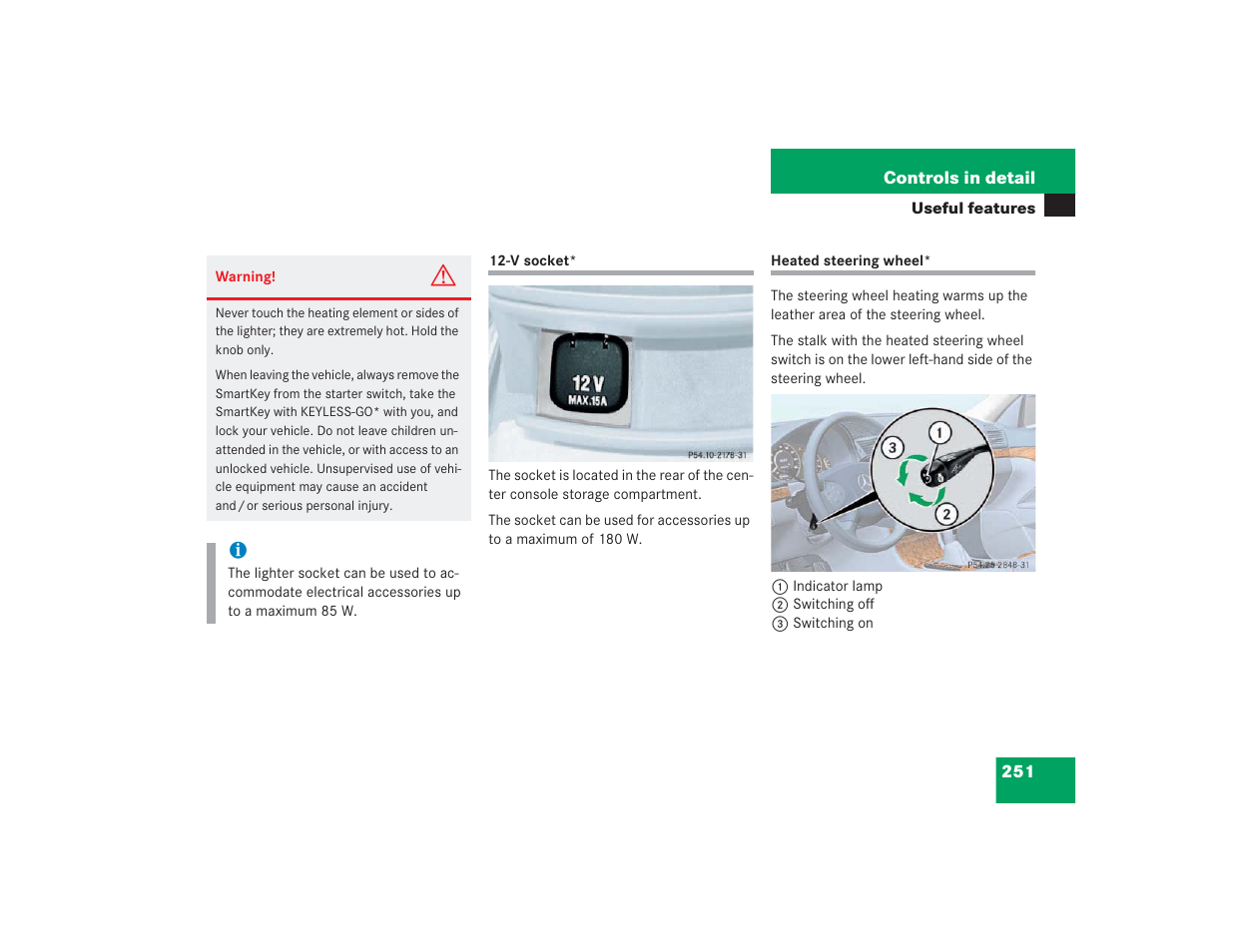 Mercedes-Benz 2004 E 55 AMG User Manual | Page 252 / 451