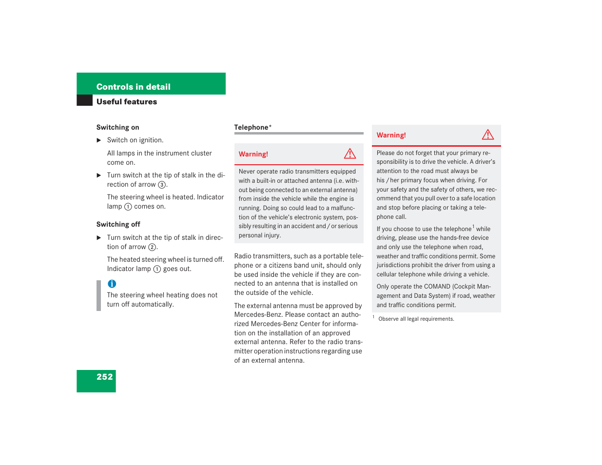 Mercedes-Benz 2004 E 55 AMG User Manual | Page 253 / 451
