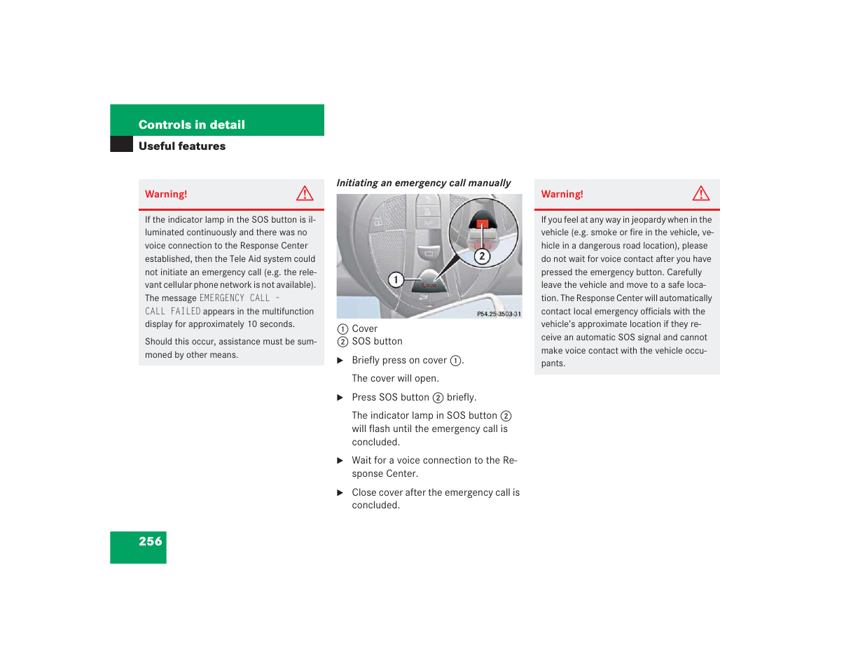 Mercedes-Benz 2004 E 55 AMG User Manual | Page 257 / 451